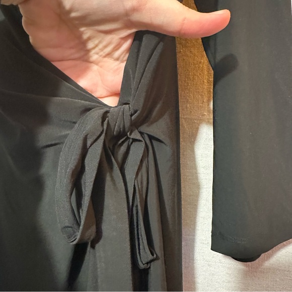 NWT Anne Klein faux wrap dress - size 3X - Picture 3 of 6